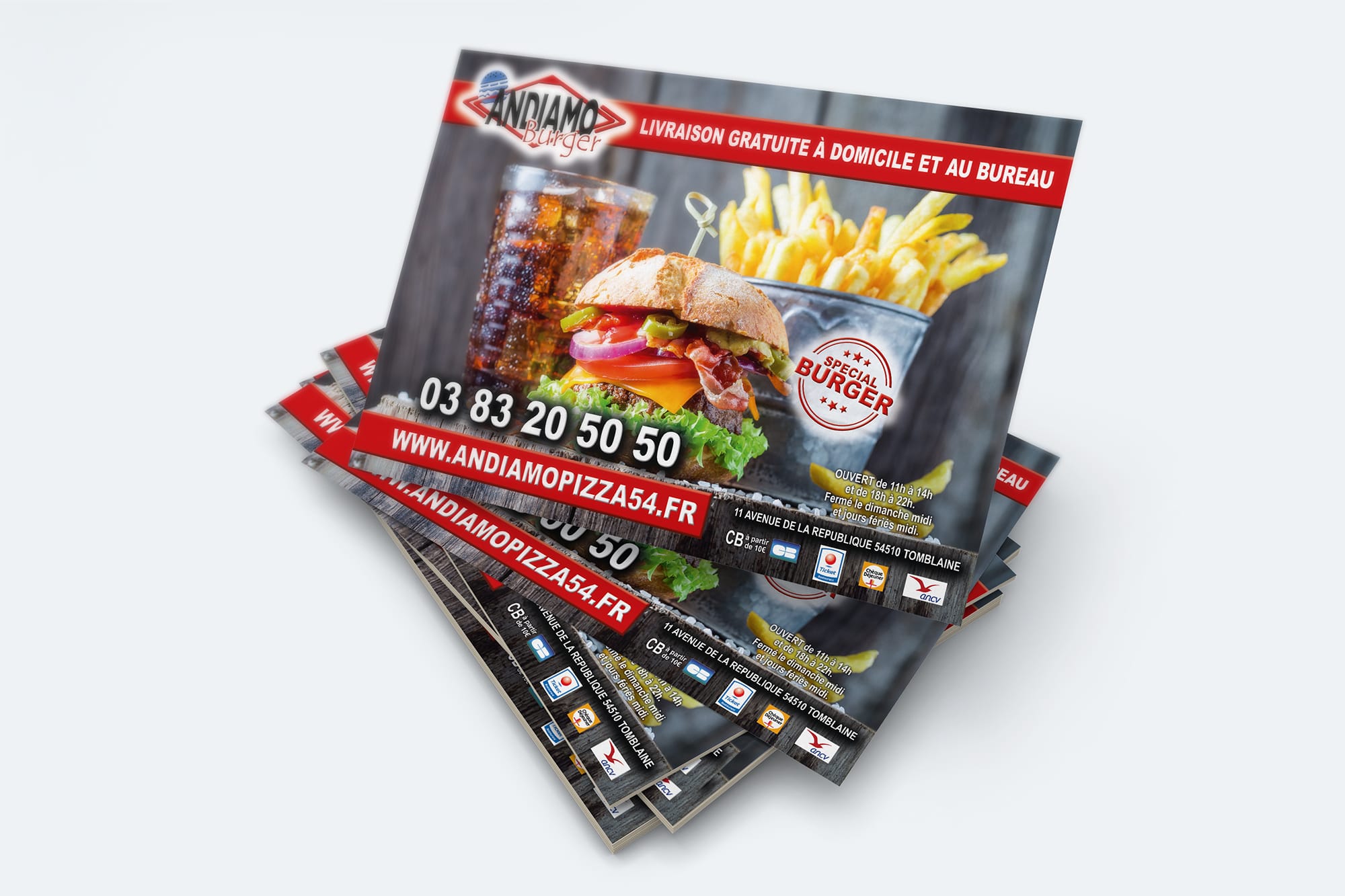 Andiamo burger sbcom steven berg